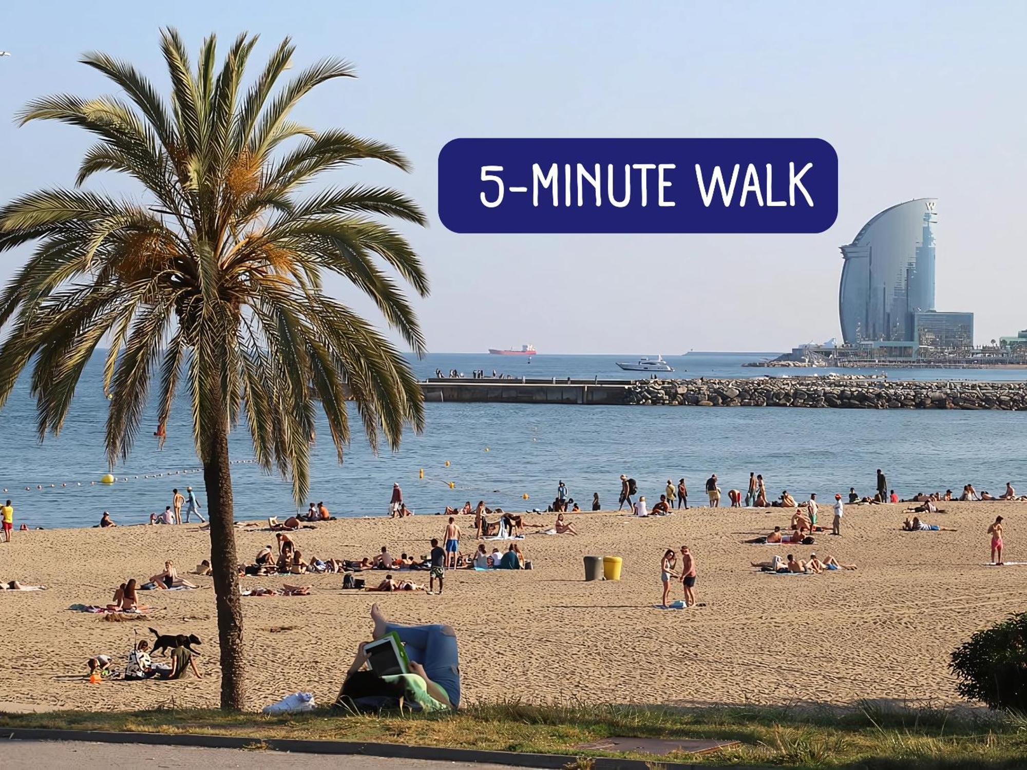 Taulat Loft L Poblenou Beach L Self Check In L Terrace Penthouse バルセロナ エクステリア 写真